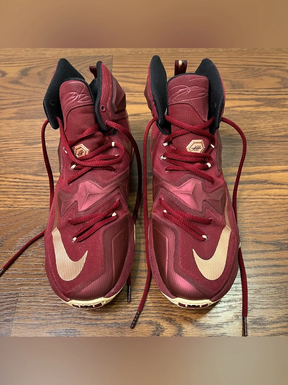 Nike LeBron 13 sneakers in the 